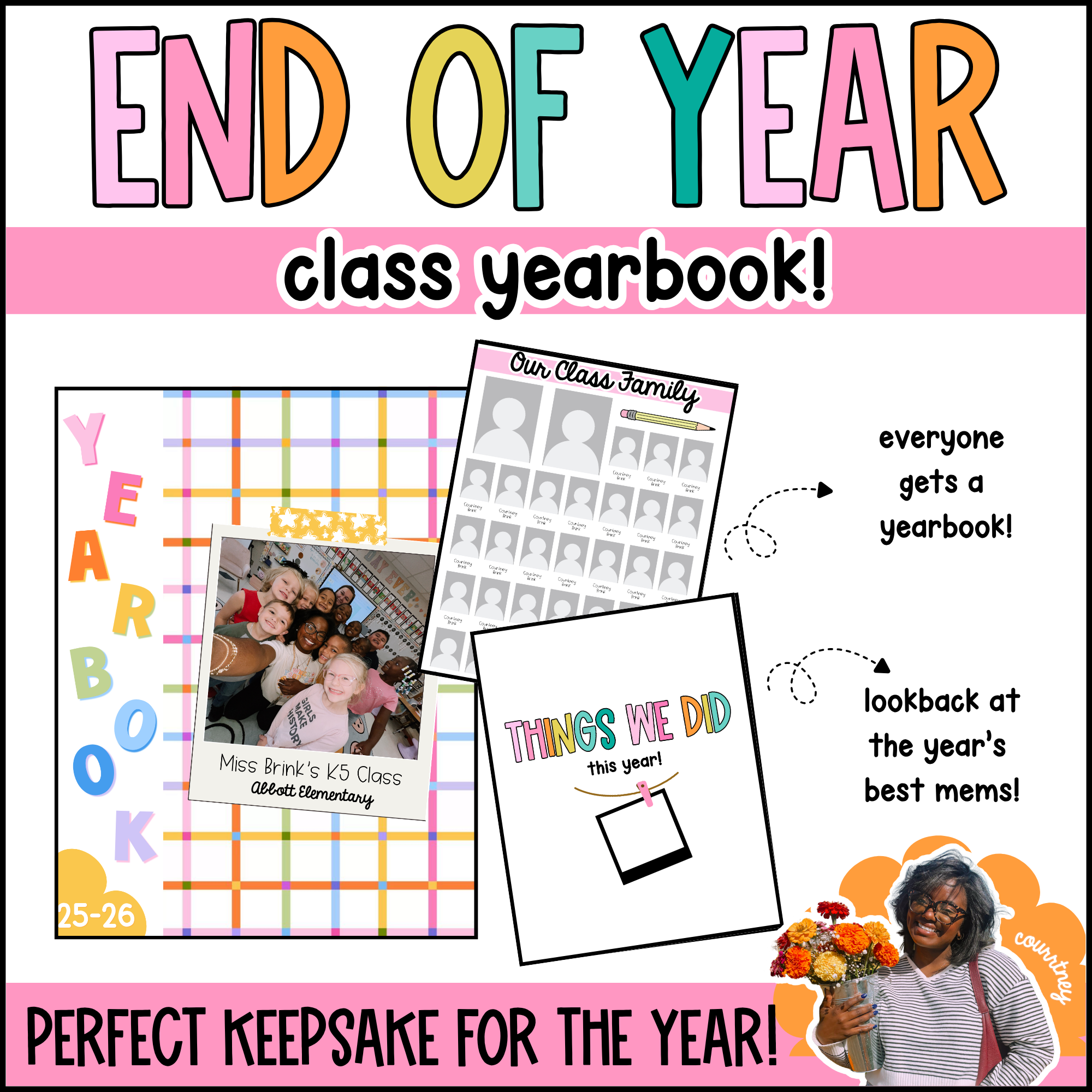 class yearbook - editable!