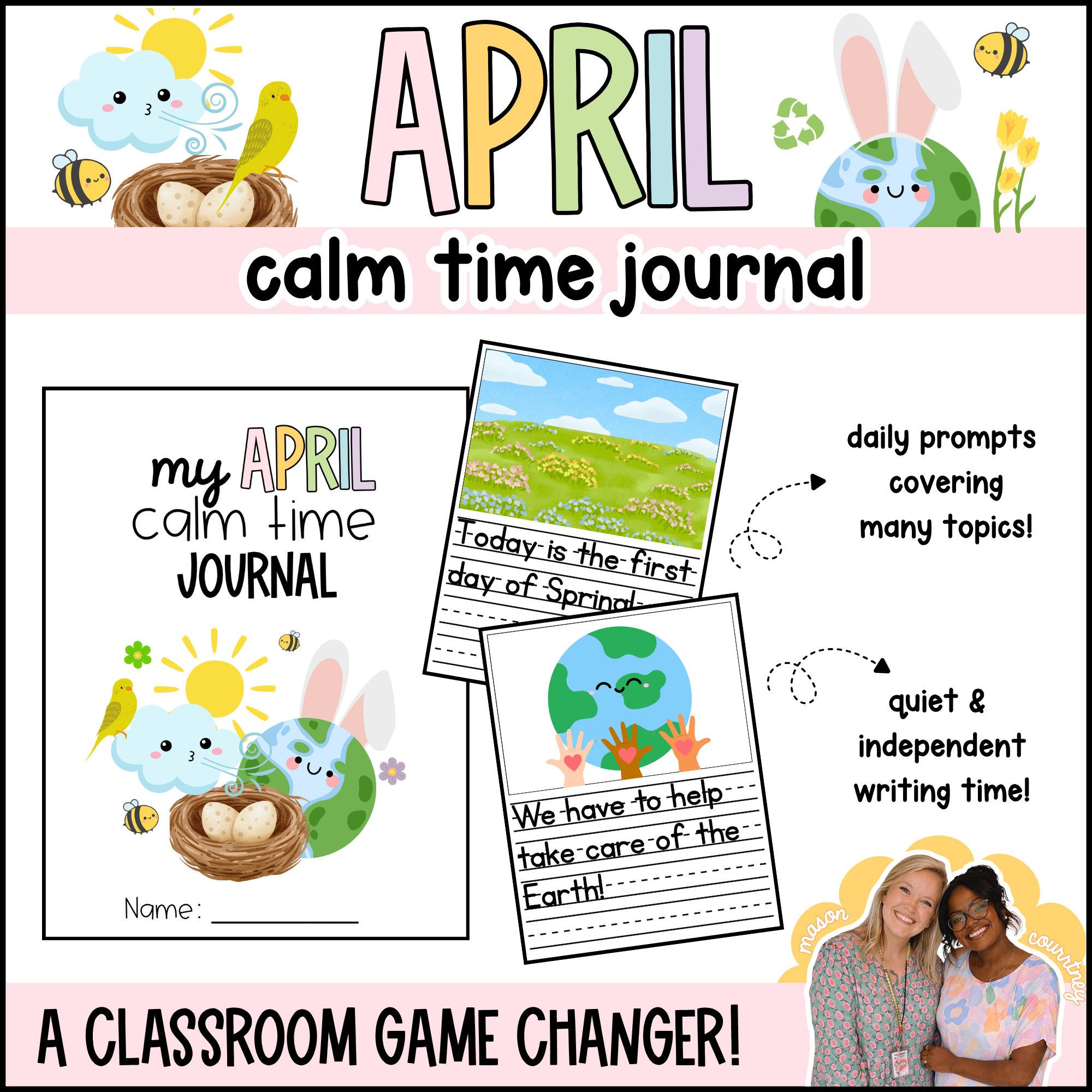 april calm time journal