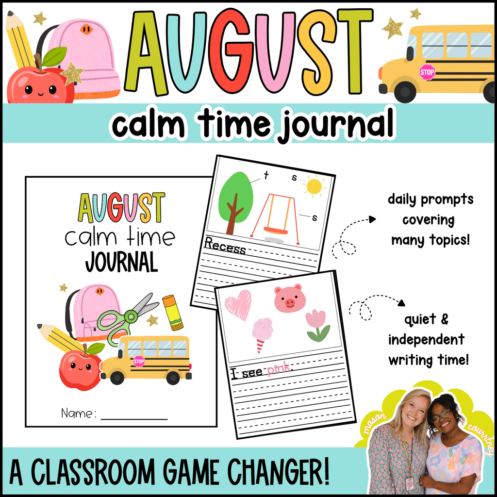 august calm time journal