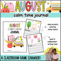 august calm time journal