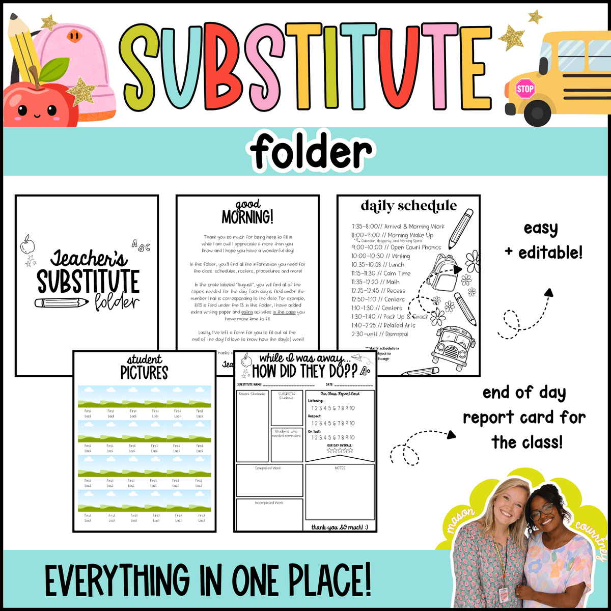 substitute folder