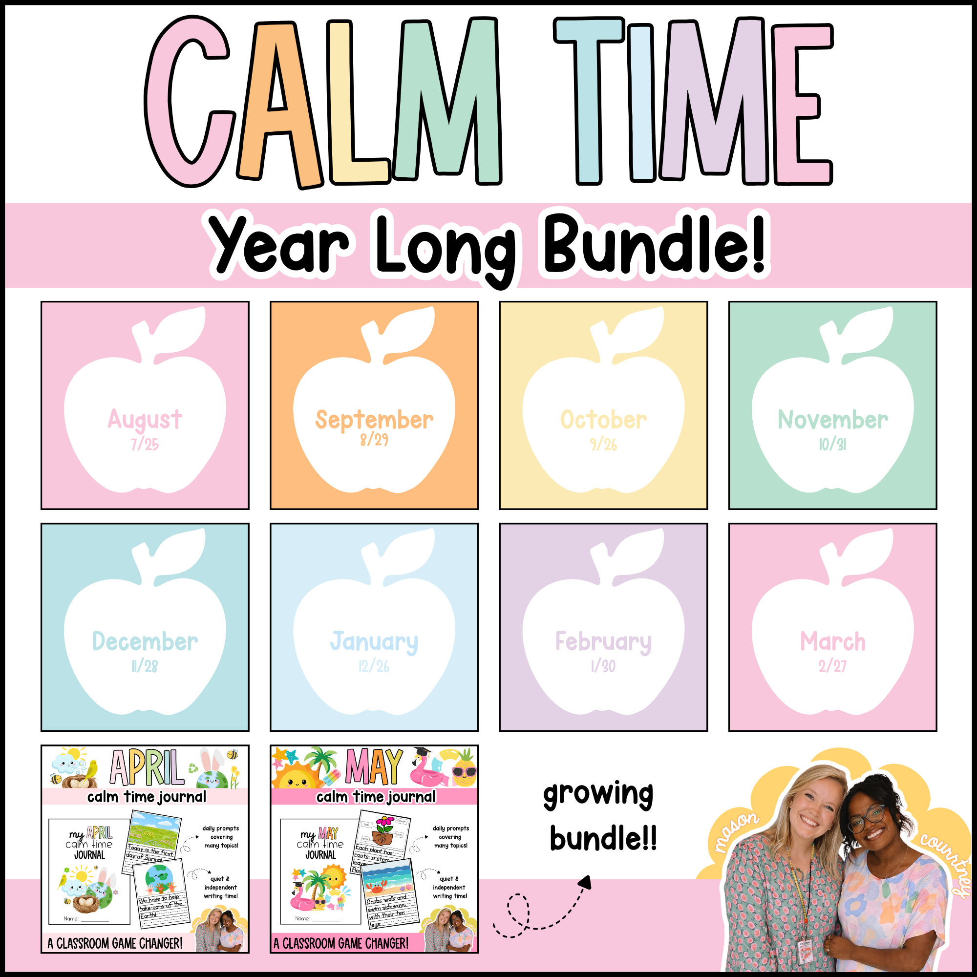 calm time GROWING bundle