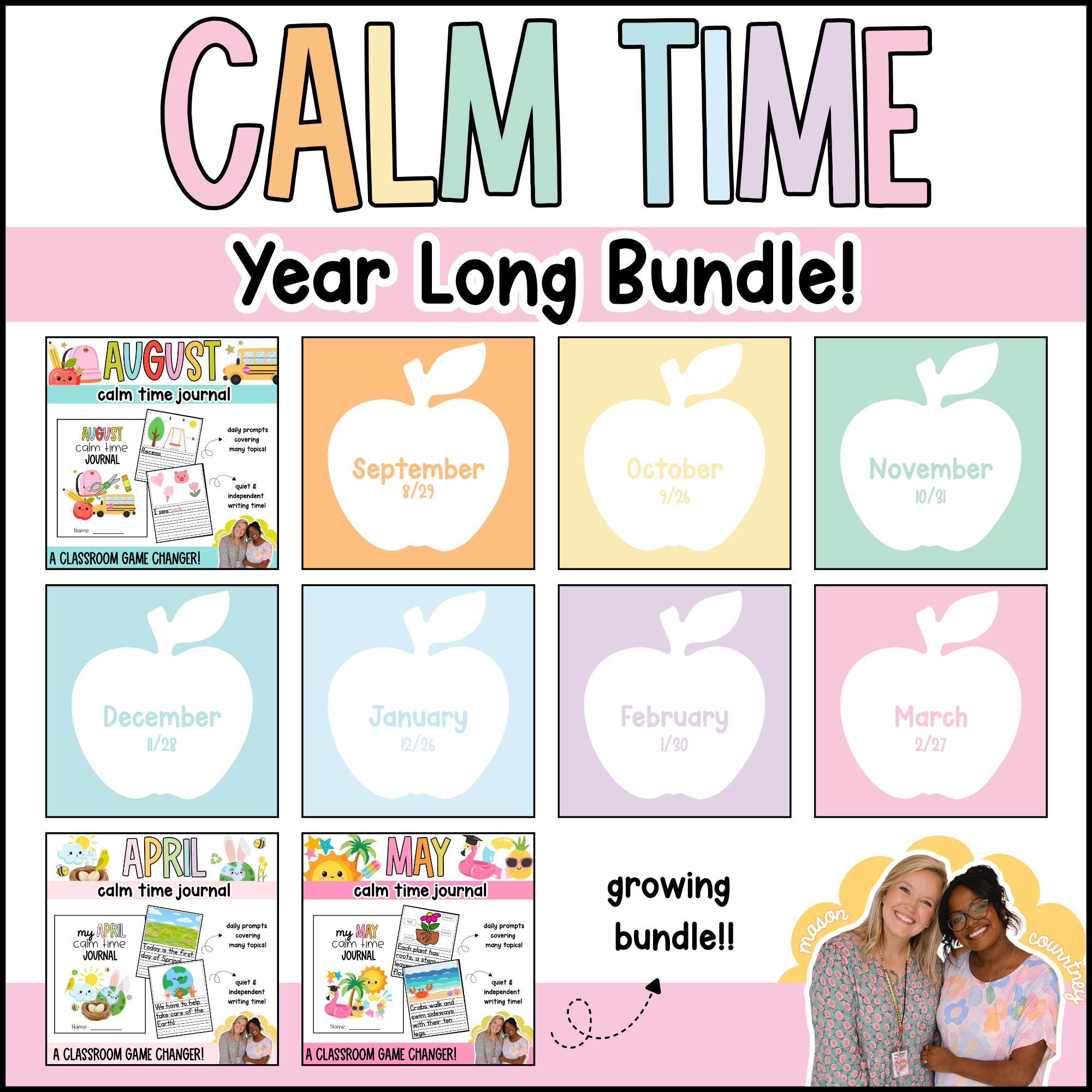 calm time GROWING bundle