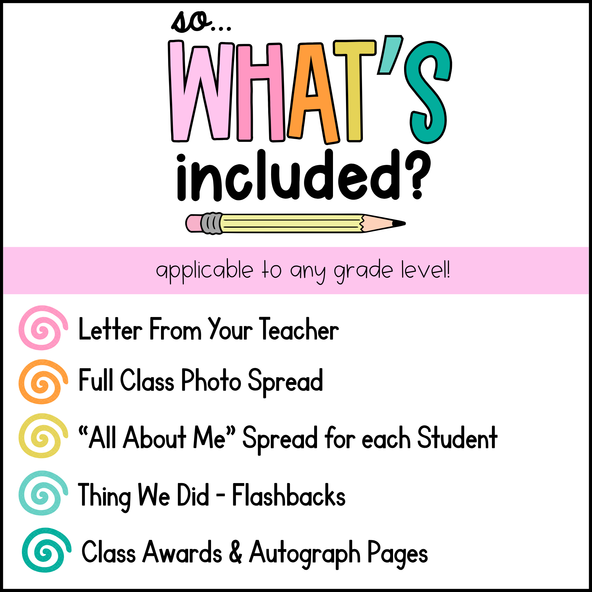 class yearbook - editable!